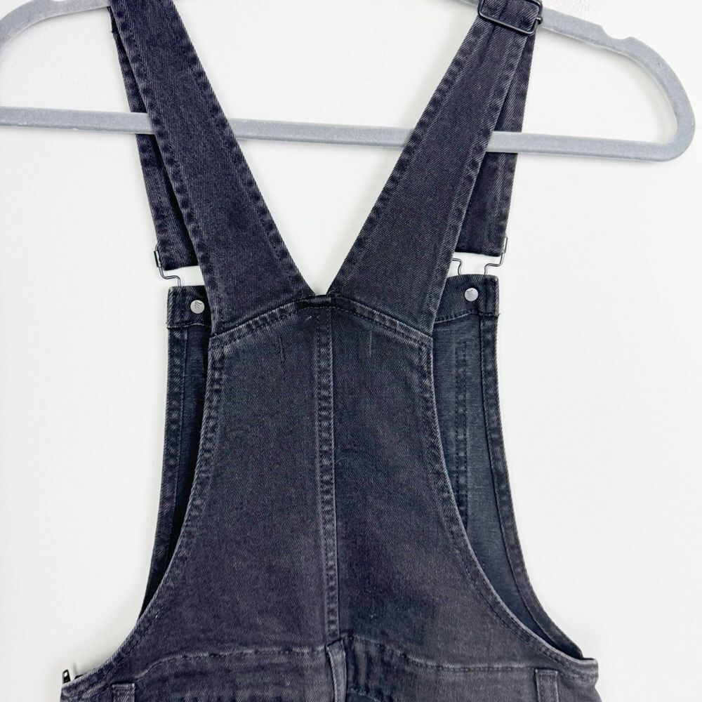 MADEWELL | Black Denim Jean Overalls Full Length Skinny Cut Women’s Size Small - Picture 11 of 14